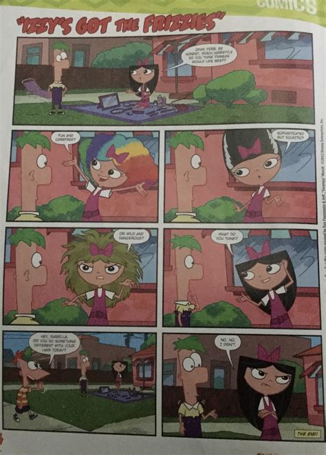 Phineas E Isabella Comic