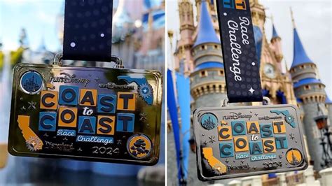 Rundisney Coast To Coast Challenge Medals Revealed Wdw News Today