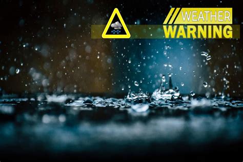 Another Heavy Rain Warning Issued For The Island