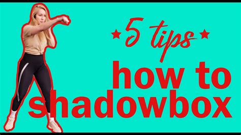 HOW TO SHADOW BOX | SHADOWBOXING FOR BEGINNERS- 5 TIPS – WeightBlink