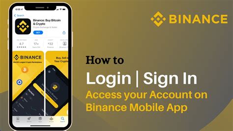 How To Login Binance Account Sign In Binance App Youtube