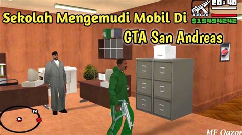 Menyelesaikan Sekolah Mengemudi Mobil Di GTA San Andreas YouTube