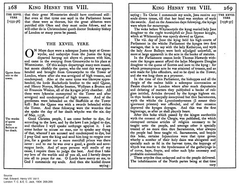 Execution of Anne Boleyn: Anne Boleyn's Speech on the Scaffold