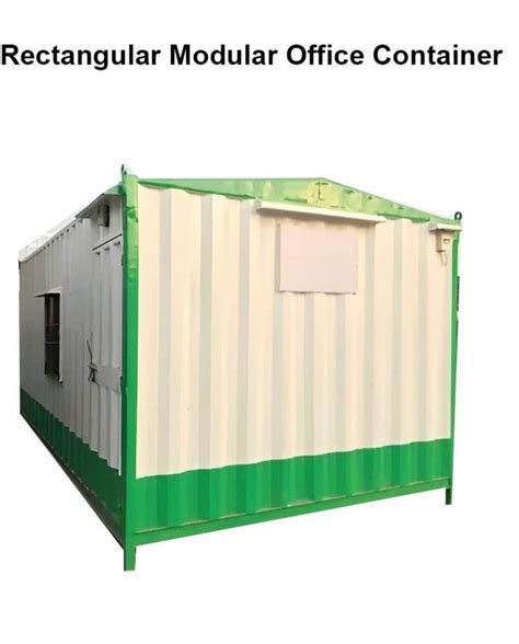 Rectangular Modular Office Container At Rs 210000 Piece Trilokpuri