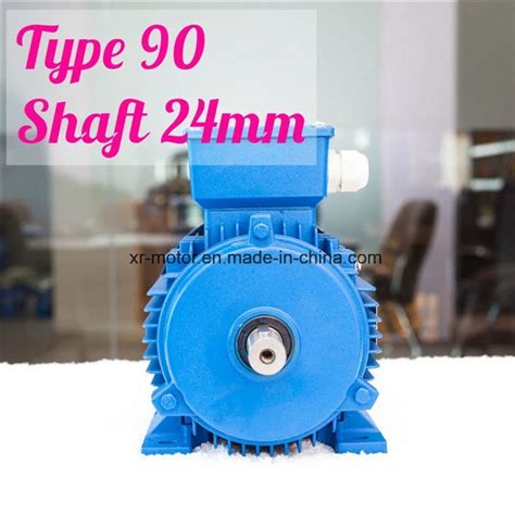 Three Phase 415v 15kw 2hp 1400rpm Shaft 24mm Electrical Motor