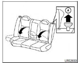 Nissan Versa Folding Rear Seat If So Equipped Seats Safety Seats