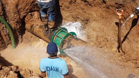 Comunidades en Panamá Este sin agua potable por daño en tubería