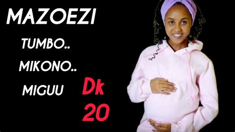 Dk 20 Za Mazoezi Ya Viungo Kwa Wajawazito Mazoezi Mwili Mzima YouTube