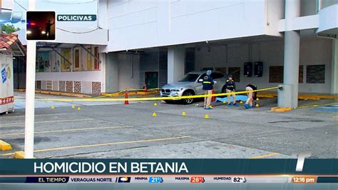 Un Hombre Fue Ultimado A Tiros En Betania