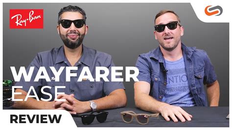 Ray Ban New Wayfarer Ease 4340 Sunglass Review Sportrx Youtube