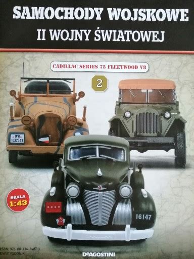 Samochody wojskowe 2 wojny światowej Cadillac nr 2 Włocławek Kup