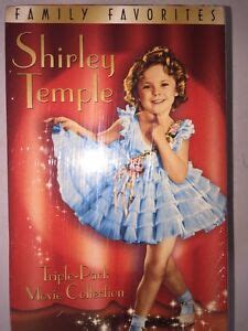 NEW Vintage Shirley Temple Triple Pack VHS Movie Collection 2000 NIB