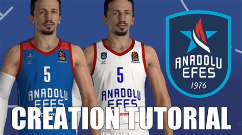 Nba K Euroleague Anadolu Efes Istanbul Jerseys Creation