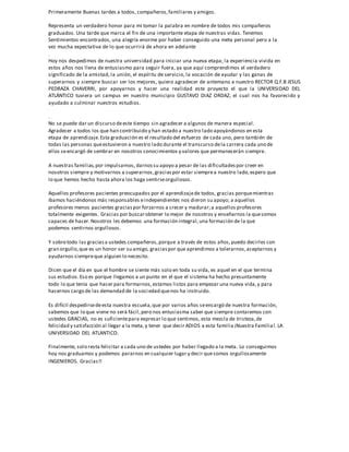 Discurso De Alumno PDF Descarga Gratuita