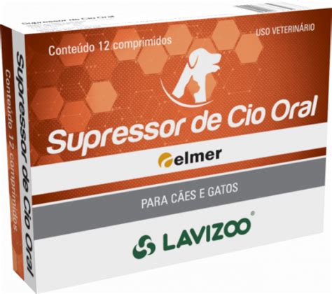 Supressor De Cio Oral Para Cadelas E Gatas Comprimidos