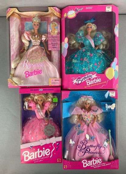 Group Of Mattel Barbie Fashion Dolls Matthew Bullock Auctioneers