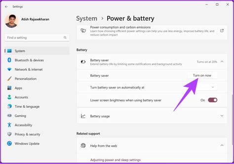 How To Enable Or Disable Battery Saver In Windows Guiding Tech