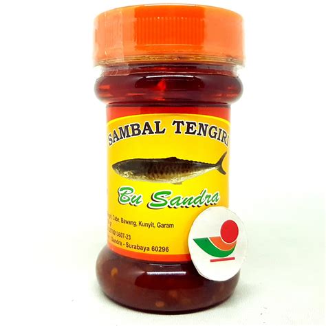 Bu Sandra Sambal Tengiri Gr Sambel Ikan Tenggiri Pedas Pedes Asli