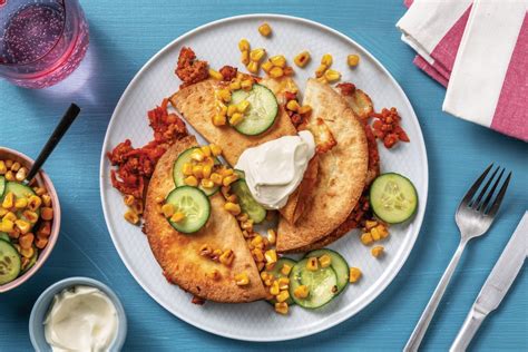 Tex Mex Pork Quesadillas Recipe Hellofresh