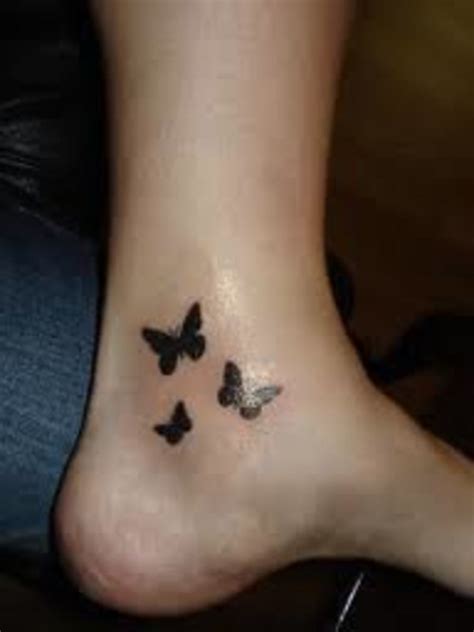 Great Butterfly Ankle Tattoos, Ideas, And Meanings; Butterfly Tattoos And Beautiful Designs ...