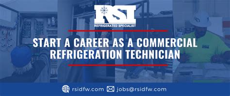 Why Start A Commercial Refrigeration Career RSI DFW