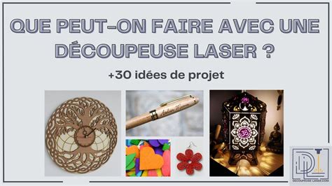 30 idées de projets avec une découpeuse laser YouTube