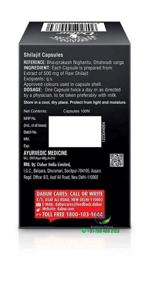 Dabur Shilajit Capsule At Rs Bottle Shilajit Capsule And Tablet