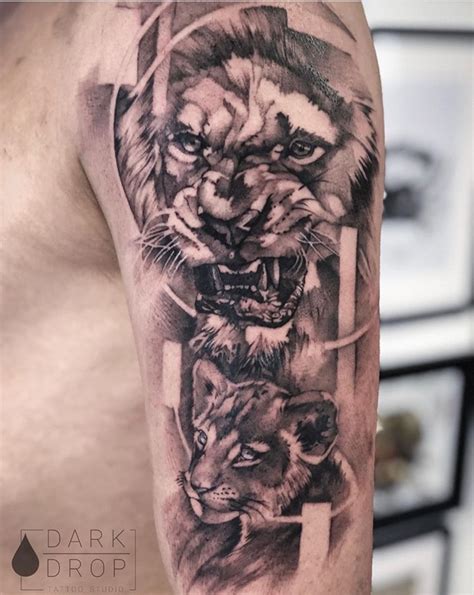 Lion Roar Tattoo