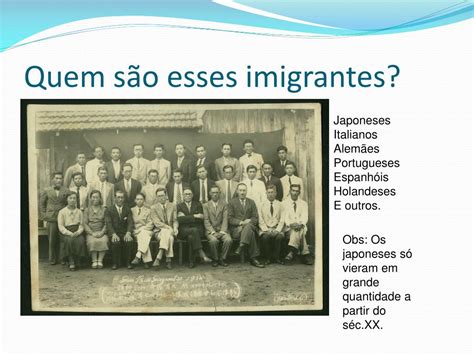 Texto Com Interpretação Sobre Os Imigrantes No Brasil