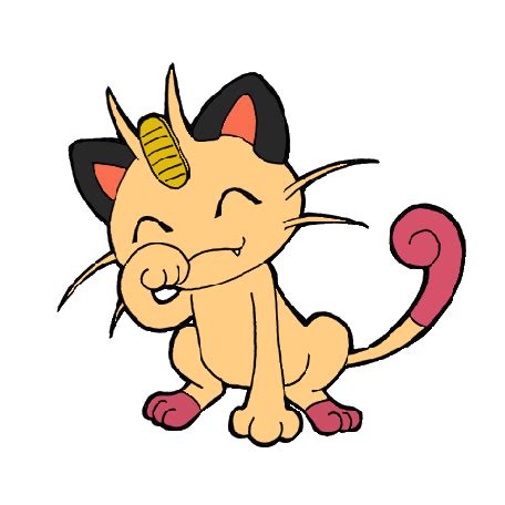 Shiny Meowth Vector On All Fours. by catdragon4 on DeviantArt