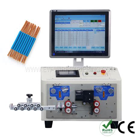 Intelligent Software Controlled Wire Cutting Stripping Machine With Ink