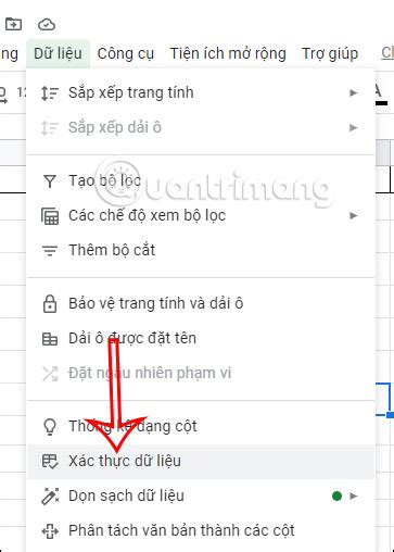 4 cách sử dụng dải ô đặt tên trong Google Sheets QuanTriMang