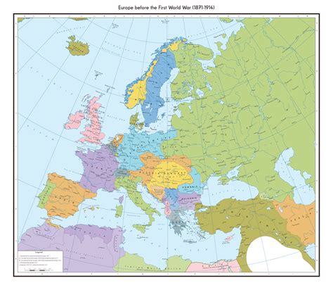 Europe before and after the First World War - Vivid Maps