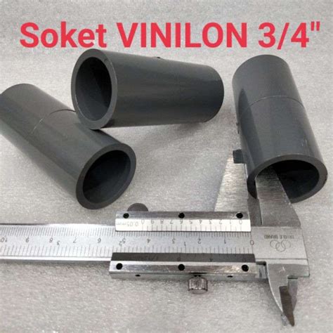 Jual Sock Socket Inch Vinilon Socket Fitting Pvc Sambungan Pipa Pvc