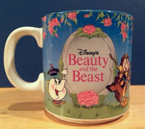 Disneys Beauty And The Beast Movie Belle Coffee Tea Cup Mug Excellent