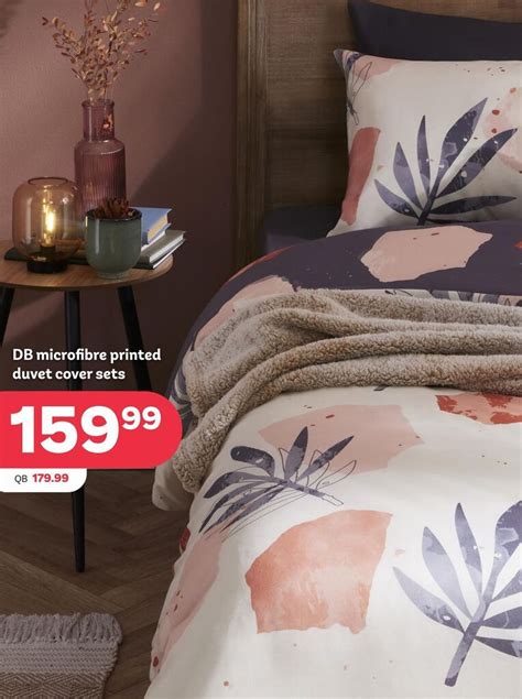 Db Microfibre Printed Duvet Cover Sets Offer At Pep