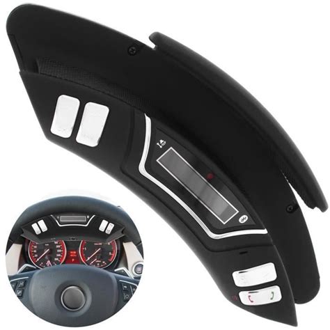 Kit Mains Libres Voiture Bluetooth Volant Noir Achat Vente Kit