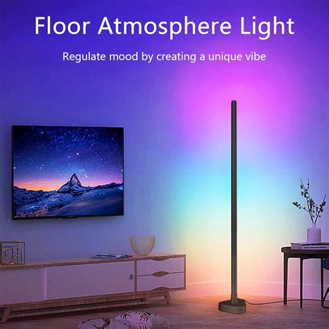 Buy MIHEAL LED Floor Lamp, Corner Lamp RGB+ White Modern Smart Floor