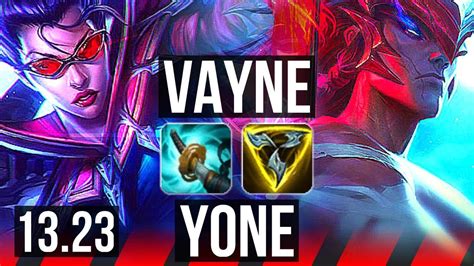 VAYNE Vs YONE TOP 500 Games 6 2 7 900K Mastery EUW Master 13