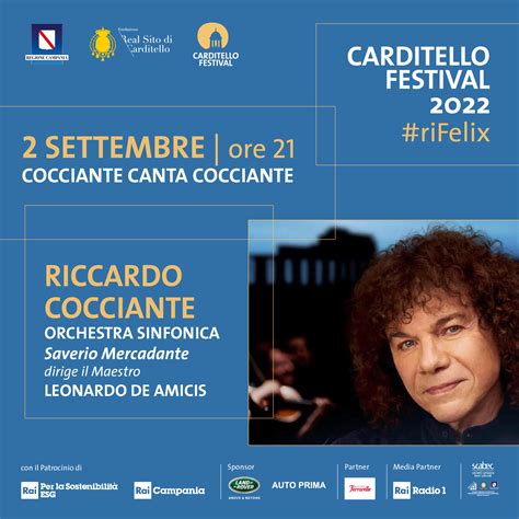 Riccardo Cocciante In Concerto Nel Real Sito Di Carditello Casertace