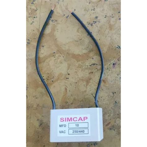 Simcap 10 Mfd 250 440 Vac Square Box Type Ac Capacitor At Best Price In