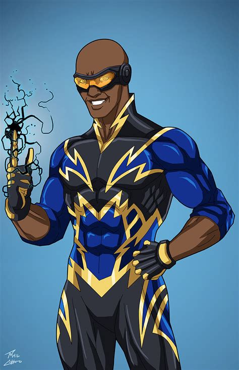 Black Lightning Earth 27 Commission By Phil Cho On Deviantart