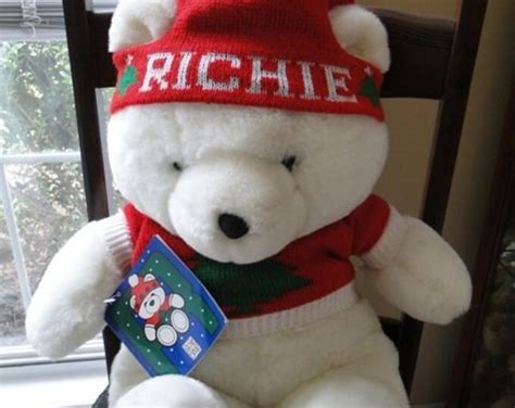 Richie the Bear From Rich's Dept Store 1986 Mint Condition just in Time for Christmas - Etsy