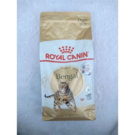 Jual Royal Canin Bengal 2kg Cat Food Dry Food Makanan Khusus