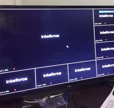 DVR Sem imagem das câmeras Fórum Intelbras