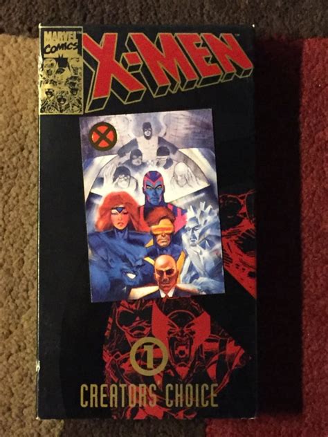 X Men Creator S Choice Night Of The Sentinels Vhs