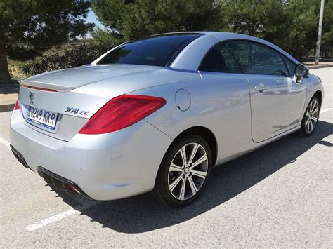 Second hand Peugeot 308 CC Convertible Auto for sale - San Javier, Murcia, Costa Blanca