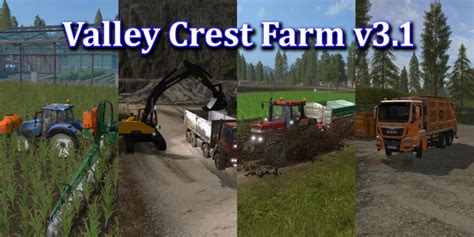 FS17: Valley Crest Farm v 3.1 Maps Mod für Farming Simulator 17