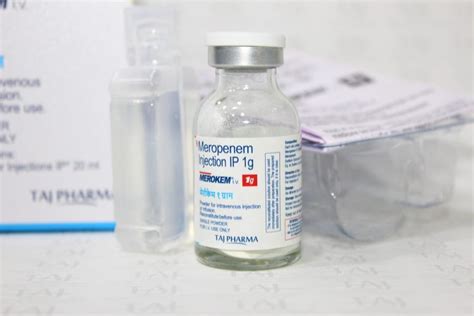 Meropenem Injection Ip Mg Merokem Gm Suppliers In India Taj