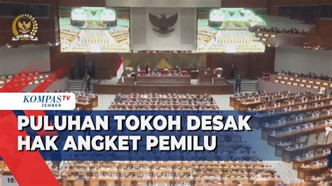 Puluhan Tokoh Publik Surati Ketum Parpol Desak Hak Angket Kecurangan